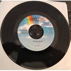 Boston We're Ready / The Launch USED VINYL 7INCH 45 RPM SINGLE