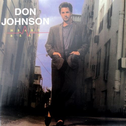 Don Johnson Heartbeat Vinyl LP USED