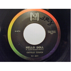 Orville Couch Hello Doll USED VINYL 7INCH 45 RPM SINGLE