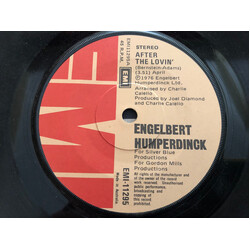 Engelbert Humperdinck After The Lovin USED VINYL 7INCH 45 RPM SINGLE