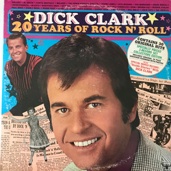 Dick Clark (2) 20 Years of Rock N' Roll Vinyl LP USED