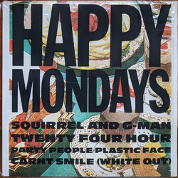 Happy Mondays Squirrel And G-Man Twenty Four Hour Party People Plastic Face Carnt Smile (White Out) Vinyl LP USED