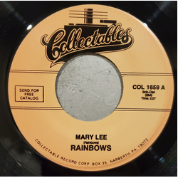 The Rainbows (3) Evening / Mary Lee Vinyl 7" USED