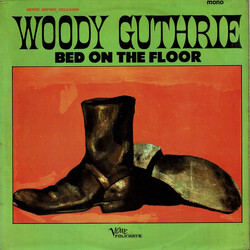 Woody Guthrie Bed On The Floor Vinyl LP USED