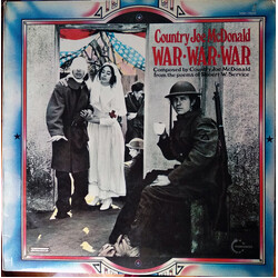 Country Joe McDonald War War War Vinyl LP USED