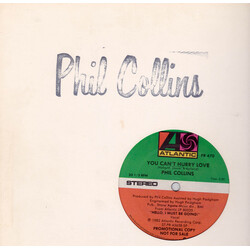 Phil Collins You Can't Hurry Love USED VINYL 12INCH 33 S RPM PROMO