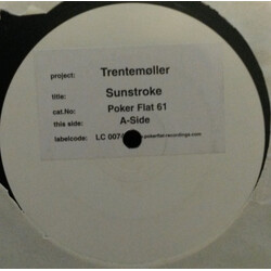 Trentemøller Sunstroke USED VINYL 12INCH 45 RPM EP PROMO WHITE LABEL