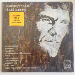 David Canary So Many People Vinyl LP USED