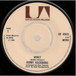 Bobby Goldsboro Honey USED VINYL 7INCH 45 RPM SINGLE REISSUE MONO