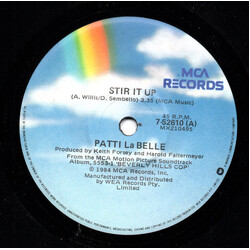 Patti LaBelle / Harold Faltermeyer Stir It Up USED VINYL 7INCH 45 RPM SINGLE