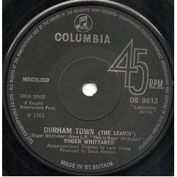 Roger Whittaker Durham Town USED VINYL 7INCH 45 RPM