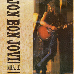 Jon Bon Jovi Miracle USED VINYL 7INCH