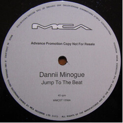 Dannii Minogue Jump To The Beat USED VINYL 12INCH PROMO