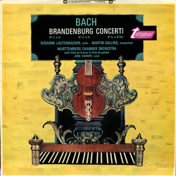 Johann Sebastian Bach / Susanne Lautenbacher / Martin Galling / Württembergisches Kammerorchester / Jörg Faerber Brandenburg Concerti № 4, In G / № 5,