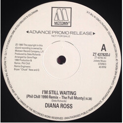 Diana Ross I'm Still Waiting USED VINYL 12INCH PROMO