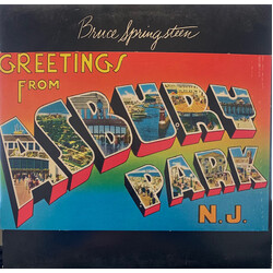 Bruce Springsteen Greetings From Asbury Park, N.J. Vinyl LP USED