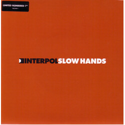 Interpol Slow Hands VINYL 7" USED
