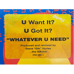 M. Doc Whatever U Need USED VINYL 12INCH 33 S RPM