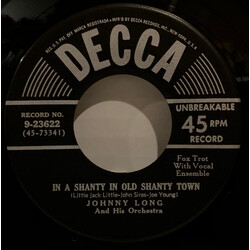 Johnny Long And His Orchestra In A Shanty In Old Shanty Town USED VINYL 7INCH 45 RPM REISSUE