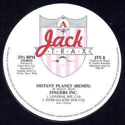 Fingers Inc. Distant Planet (Remix) USED VINYL 12INCH 33 S RPM