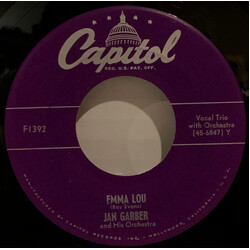 Jan Garber And His Orchestra Emma Lou / Yearning USED VINYL 7INCH 45 RPM