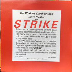 The Well Pack Band The Workers Speak To Their Slave Masters With Strike Vinyl LP USED