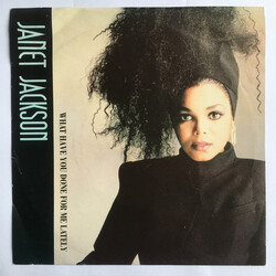 Janet Jackson What Have You Done For Me Lately USED VINYL 7INCH 45 RPM SINGLE