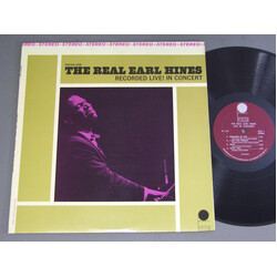Earl Hines The Real Earl Hines - Recorded Live! In Concert Vinyl LP USED