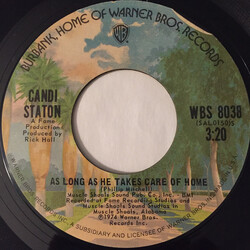 Candi Staton As Long As He Takes Care Of Home USED VINYL 7INCH 45 RPM STYRENE