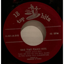 Knuckles O'Toole Rag Time Piano Hits USED VINYL 7INCH EP