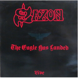 Saxon The Eagle Has Landed (Live) Vinyl LP USED