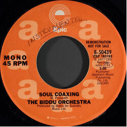Biddu Orchestra Soul Coaxing USED VINYL 7INCH 45 RPM PROMO STEREO MONO