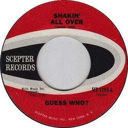 The Guess Who / The Discotays Shakin' All Over / Monkey In A Cage USED VINYL 7INCH 45 RPM