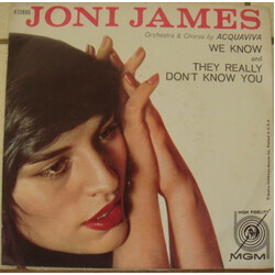Joni James We Know / They Really Don't Know You USED VINYL 7INCH 45 RPM SINGLE