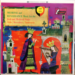 Elena Polonska / Guy Durand / Roger Cotte Medieval And Renaissance Music For The Irish And Medieval Harps, Vièle, Recorders And Tambourin Vinyl LP USE