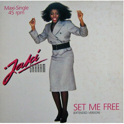 Jaki Graham Set Me Free (Extended Version) USED VINYL 12INCH 45 RPM MAXI-SINGLE STEREO
