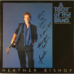 Heather Bishop A Taste Of The Blues Vinyl LP USED