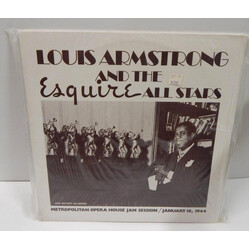 Louis Armstrong / Esquire All Stars Metropolitan Opera House Jam Session January 18, 1944 Vinyl 2 LP USED