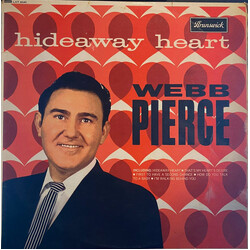 Webb Pierce Hideaway Heart Vinyl LP USED