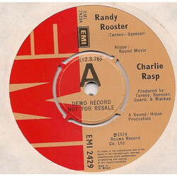 Charlie Rasp Randy Rooster Vinyl 7" USED