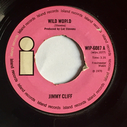 Jimmy Cliff Wild World Vinyl 7" USED