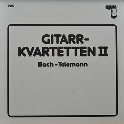 Gitarrkvartetten Gitarrkvartetten II (Bach - Telemann) Vinyl LP USED
