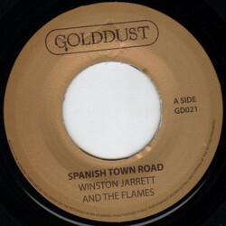 Winston Jarrett / The Flames Spanish Town Road USED VINYL 7INCH 45 RPM REISSUE
