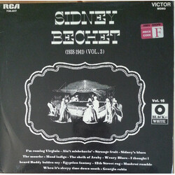 Sidney Bechet Sidney Bechet (1938-1941)  Vol. 3 Vinyl LP USED