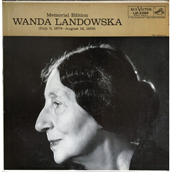 Wanda Landowska Memorial Edition Vinyl LP USED