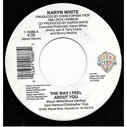 Karyn White The Way I Feel About You Vinyl 7" USED
