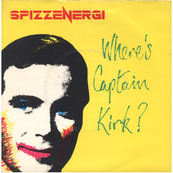 Spizzenergi Where's Captain Kirk? USED VINYL 7INCH 45 RPM SINGLE