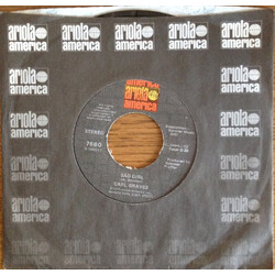 Carl Graves Sad Girl USED VINYL 7INCH 45 RPM SINGLE STEREO