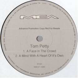 Tom Petty A Face In The Crowd USED VINYL 12INCH 45 RPM PROMO