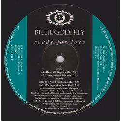 Billie Godfrey Ready For Love Vinyl 12" USED